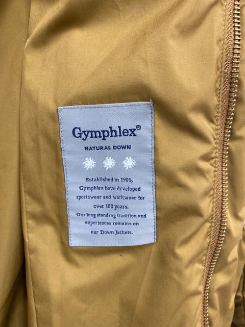 Gymphlex（ジムフレックス）Gymphlex (ジムフレックス) ダウンコート キャメル サイズ:14の古着・服飾アイテム