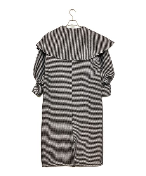 Ameri（アメリ）Ameri (アメリ) コート ブラック×ホワイト サイズ:Ｓの古着・服飾アイテム