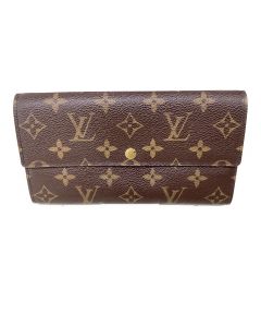 中古・古着通販】LOUIS VUITTON (ルイ ヴィトン) 長財布 ブラウン