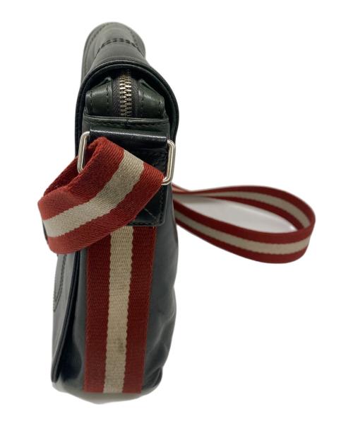 BALLY（バリー）BALLY (バリー) メッセンジャーバッグ グリーンの古着・服飾アイテム