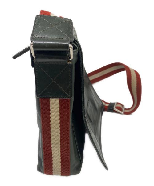 BALLY（バリー）BALLY (バリー) メッセンジャーバッグ グリーンの古着・服飾アイテム