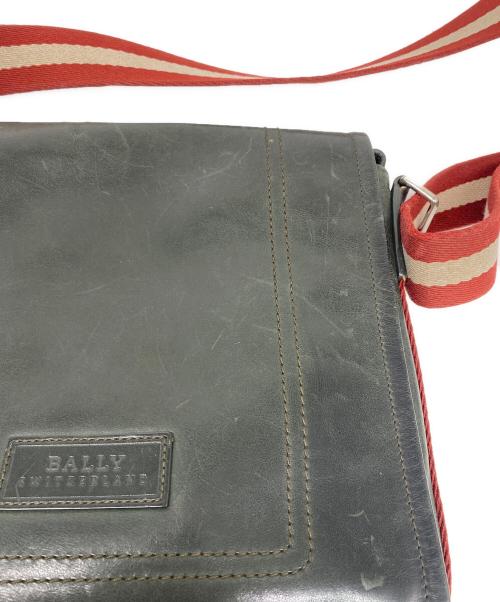 BALLY（バリー）BALLY (バリー) メッセンジャーバッグ グリーンの古着・服飾アイテム