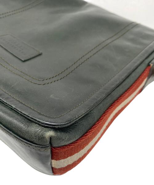 BALLY（バリー）BALLY (バリー) メッセンジャーバッグ グリーンの古着・服飾アイテム
