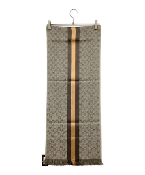 GUCCI（グッチ）GUCCI (グッチ) ストール ベージュの古着・服飾アイテム