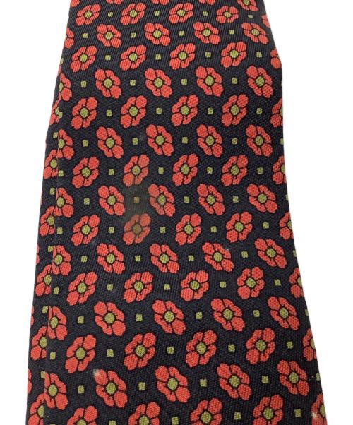 GUCCI（グッチ）GUCCI (グッチ) ネクタイ ネイビー×レッド サイズ:約140cmの古着・服飾アイテム