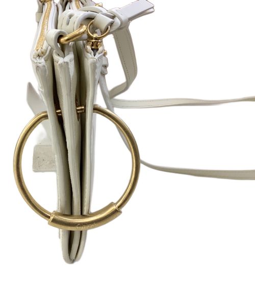 Chloe（クロエ）Chloe (クロエ) ショルダーバッグ アイボリーの古着・服飾アイテム