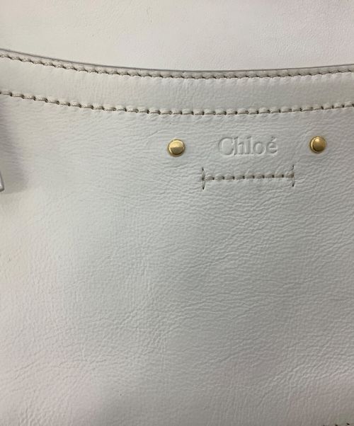 Chloe（クロエ）Chloe (クロエ) ショルダーバッグ アイボリーの古着・服飾アイテム