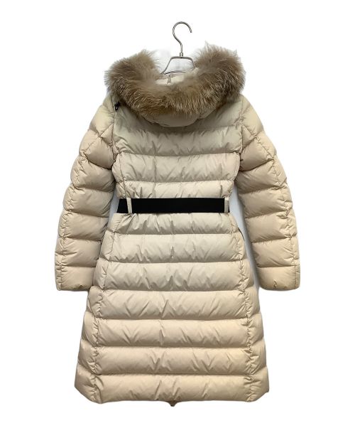 MONCLER（モンクレール）MONCLER (モンクレール) ダウンコート ベージュ サイズ:00の古着・服飾アイテム