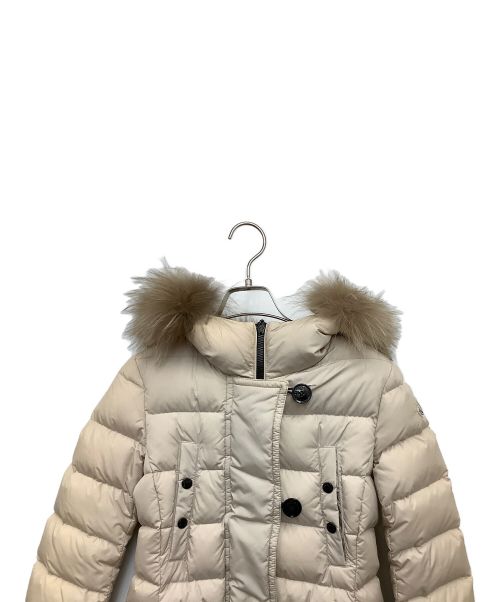 MONCLER（モンクレール）MONCLER (モンクレール) ダウンコート ベージュ サイズ:00の古着・服飾アイテム