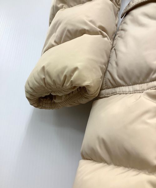 MONCLER（モンクレール）MONCLER (モンクレール) ダウンコート ベージュ サイズ:00の古着・服飾アイテム