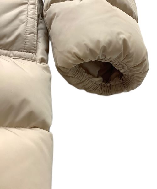 MONCLER（モンクレール）MONCLER (モンクレール) ダウンコート ベージュ サイズ:00の古着・服飾アイテム