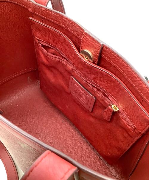COACH（コーチ）COACH (コーチ) トートバッグ レッドの古着・服飾アイテム