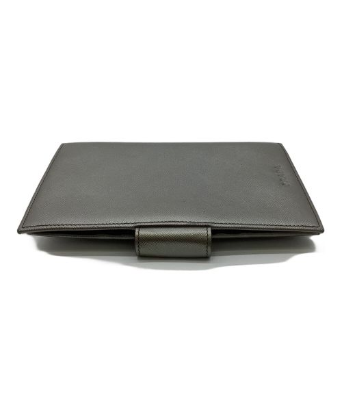 PRADA（プラダ）PRADA (プラダ) 手帳カバー シルバーの古着・服飾アイテム