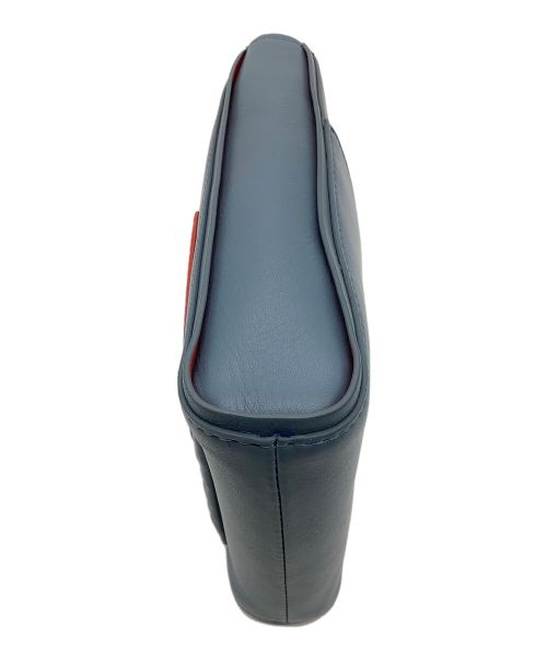 PAUL SMITH（ポールスミス）PAUL SMITH (ポールスミス) ブランデッドカラードエッジミニショルダーバッグ スカイブルーの古着・服飾アイテム