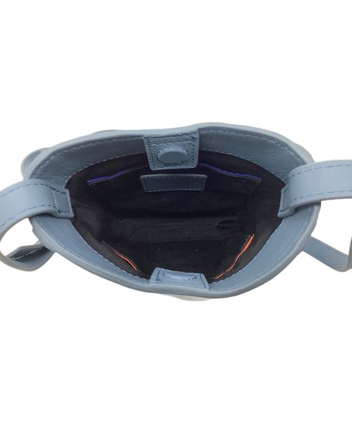 PAUL SMITH（ポールスミス）PAUL SMITH (ポールスミス) ブランデッドカラードエッジミニショルダーバッグ スカイブルーの古着・服飾アイテム