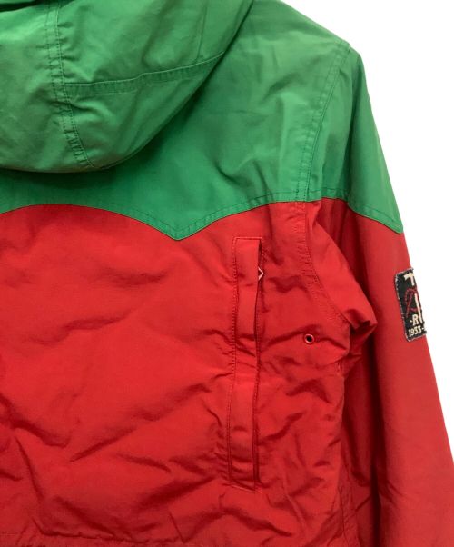 POLO RALPH LAUREN（ポロ・ラルフローレン）POLO RALPH LAUREN (ポロ・ラルフローレン) マウンテンパーカー レッド×グリーン サイズ:Ｓの古着・服飾アイテム
