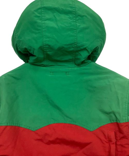 POLO RALPH LAUREN（ポロ・ラルフローレン）POLO RALPH LAUREN (ポロ・ラルフローレン) マウンテンパーカー レッド×グリーン サイズ:Ｓの古着・服飾アイテム