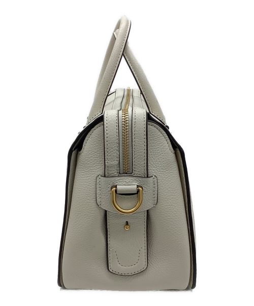 Kate Spade（ケイトスペード）Kate Spade (ケイトスペード) 2WAYショルダーバッグ ホワイトの古着・服飾アイテム