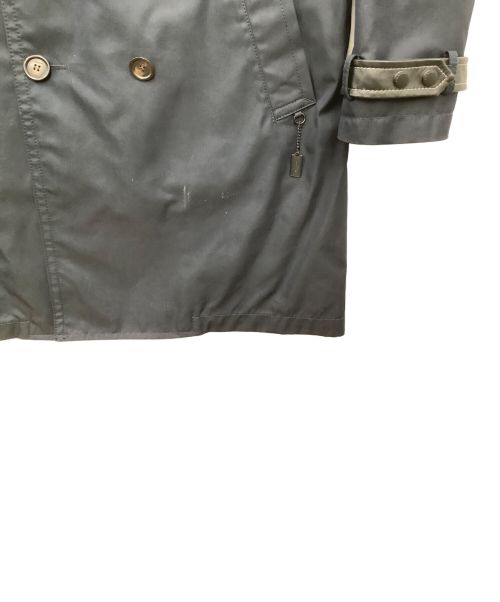 COACH（コーチ）COACH (コーチ) トレンチコート ネイビー サイズ:Lの古着・服飾アイテム