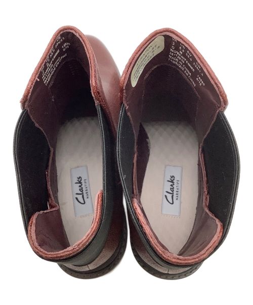 CLARKS（クラークス）CLARKS (クラークス) ブーツ ボルドー サイズ:UK 3　の古着・服飾アイテム