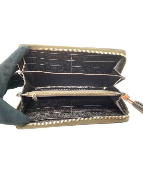 GUCCI（グッチ）GUCCI (グッチ) 長財布 ブラウン×ベージュの古着・服飾アイテム