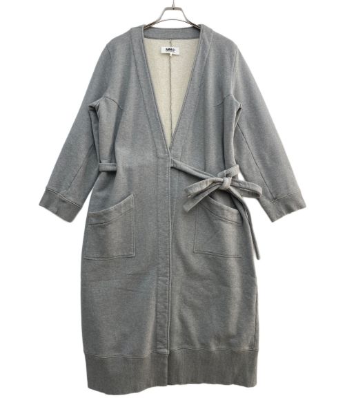 MM6 Maison Margiela（エムエムシックスメゾンマルジェラ）MM6 Maison Margiela (エムエムシックス メゾンマルジェラ) ガウンコート グレー サイズ:Mの古着・服飾アイテム
