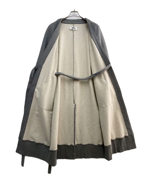 MM6 Maison Margiela（エムエムシックスメゾンマルジェラ）MM6 Maison Margiela (エムエムシックス メゾンマルジェラ) ガウンコート グレー サイズ:Mの古着・服飾アイテム