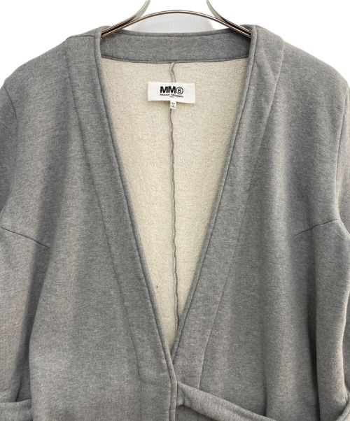 MM6 Maison Margiela（エムエムシックスメゾンマルジェラ）MM6 Maison Margiela (エムエムシックス メゾンマルジェラ) ガウンコート グレー サイズ:Mの古着・服飾アイテム