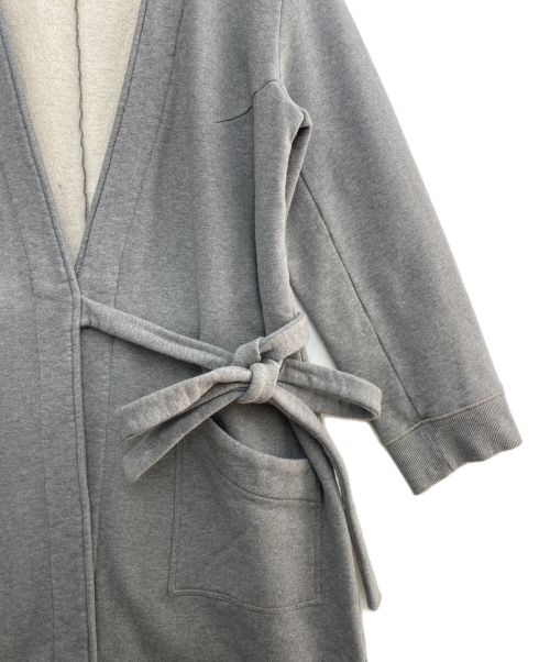 MM6 Maison Margiela（エムエムシックスメゾンマルジェラ）MM6 Maison Margiela (エムエムシックス メゾンマルジェラ) ガウンコート グレー サイズ:Mの古着・服飾アイテム