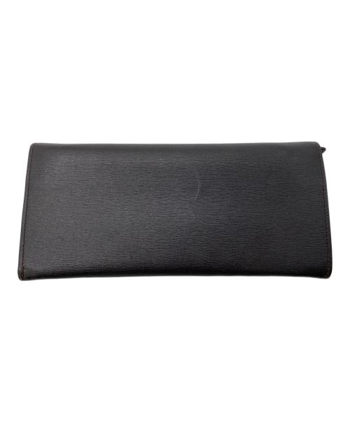 dunhill（ダンヒル）dunhill (ダンヒル) 長財布 ダークブラウンの古着・服飾アイテム