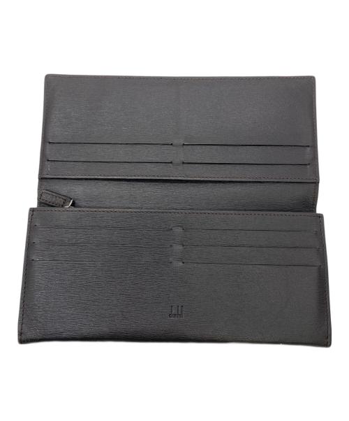 dunhill（ダンヒル）dunhill (ダンヒル) 長財布 ダークブラウンの古着・服飾アイテム