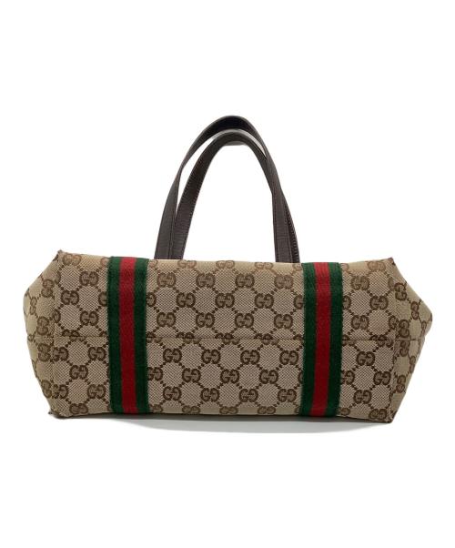 GUCCI（グッチ）GUCCI (グッチ) トートバッグ ブラウンの古着・服飾アイテム