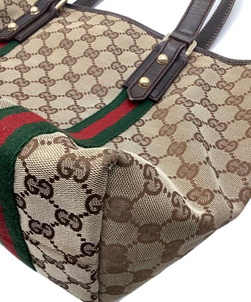 GUCCI（グッチ）GUCCI (グッチ) トートバッグ ブラウンの古着・服飾アイテム