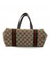 中古・古着 GUCCI (グッチ) トートバッグ ブラウン：18000円