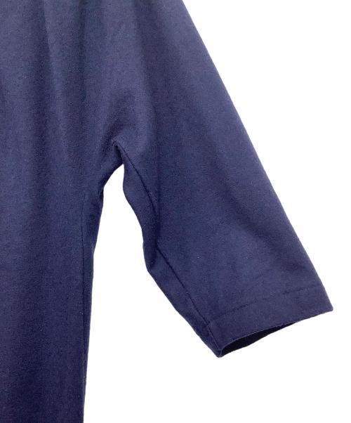 JIL SANDER（ジルサンダー）JIL SANDER (ジルサンダー) ウールワンピース ネイビー サイズ:34の古着・服飾アイテム