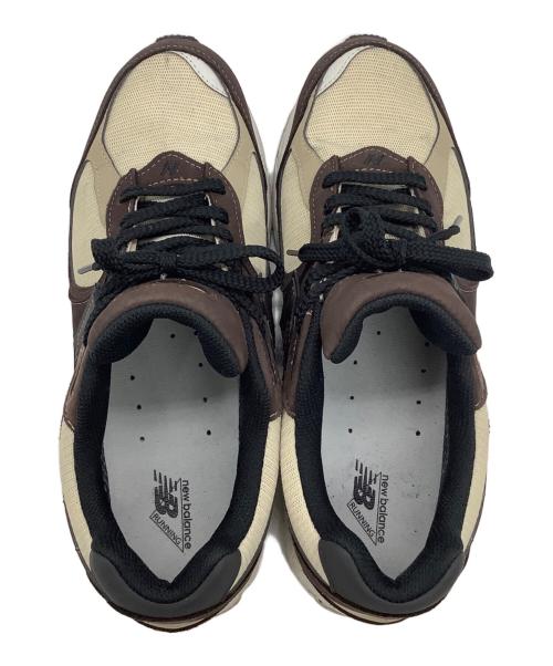 NEW BALANCE（ニューバランス）NEW BALANCE (ニューバランス) スニーカー ブラウン×ベージュ サイズ:28cmの古着・服飾アイテム