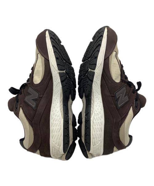 NEW BALANCE（ニューバランス）NEW BALANCE (ニューバランス) スニーカー ブラウン×ベージュ サイズ:28cmの古着・服飾アイテム