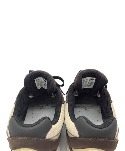 NEW BALANCE（ニューバランス）NEW BALANCE (ニューバランス) スニーカー ブラウン×ベージュ サイズ:28cmの古着・服飾アイテム