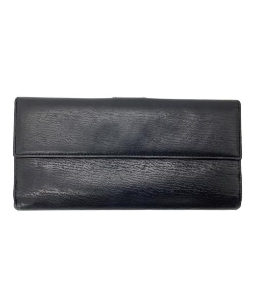 GUCCI（グッチ）GUCCI (グッチ) 長財布 ブラックの古着・服飾アイテム