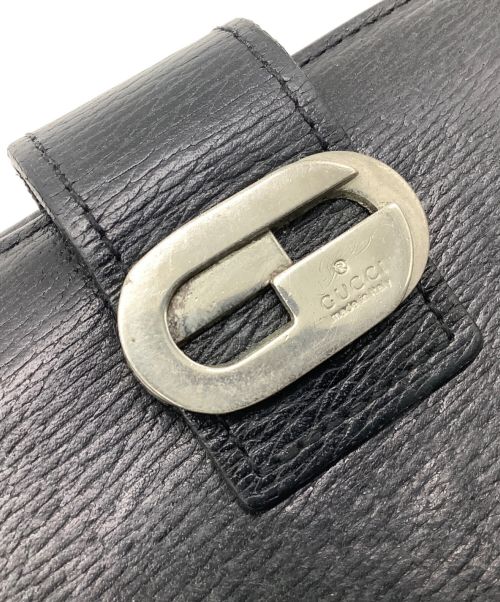 GUCCI（グッチ）GUCCI (グッチ) 長財布 ブラックの古着・服飾アイテム