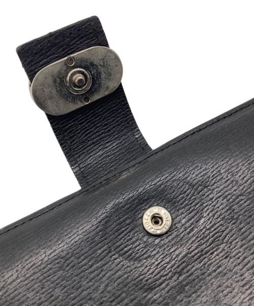 GUCCI（グッチ）GUCCI (グッチ) 長財布 ブラックの古着・服飾アイテム