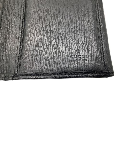 GUCCI（グッチ）GUCCI (グッチ) 長財布 ブラックの古着・服飾アイテム
