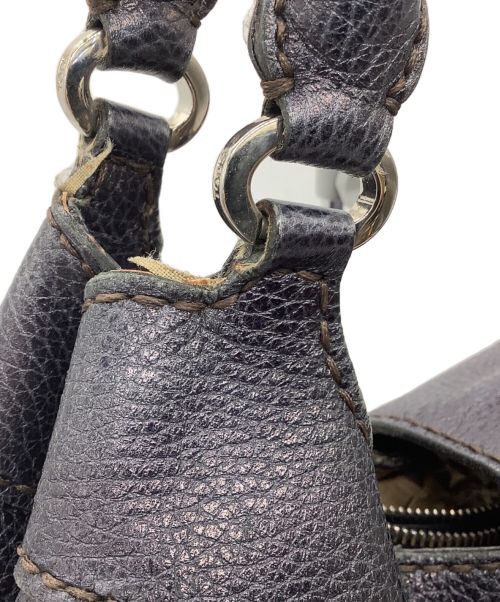 TOD'S（トッズ）TOD'S (トッズ) ハンドバッグ ネイビーの古着・服飾アイテム