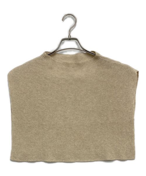 evam eva（エヴァムエヴァ）evam eva (エヴァムエヴァ) ベスト ベージュ サイズ:Freeの古着・服飾アイテム