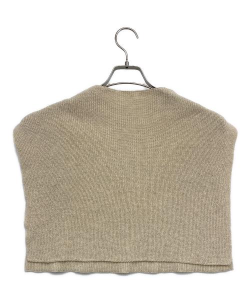 evam eva（エヴァムエヴァ）evam eva (エヴァムエヴァ) ベスト ベージュ サイズ:Freeの古着・服飾アイテム