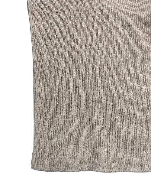 evam eva（エヴァムエヴァ）evam eva (エヴァムエヴァ) ベスト ベージュ サイズ:Freeの古着・服飾アイテム