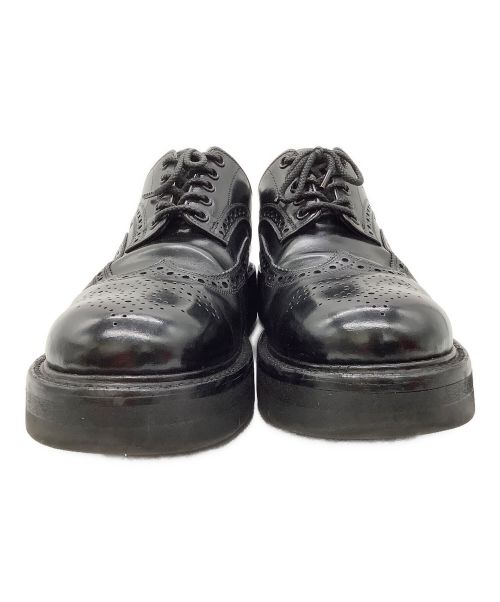 foot the coacher（フットザコーチャー）foot the coacher (フットザコーチャー) ドレスシューズ ブラック サイズ:8の古着・服飾アイテム