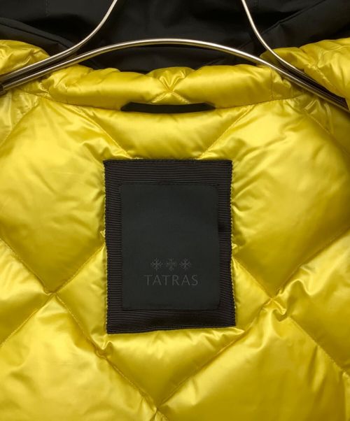 TATRAS（タトラス）TATRAS (タトラス) ダウンジャケット ブラック×イエロー サイズ:1の古着・服飾アイテム