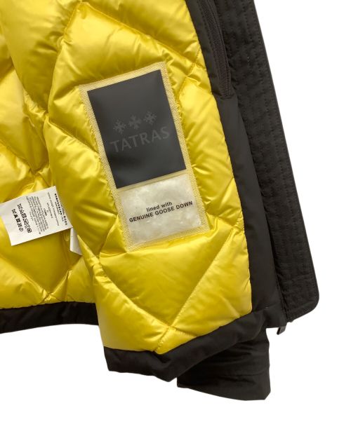 TATRAS（タトラス）TATRAS (タトラス) ダウンジャケット ブラック×イエロー サイズ:1の古着・服飾アイテム