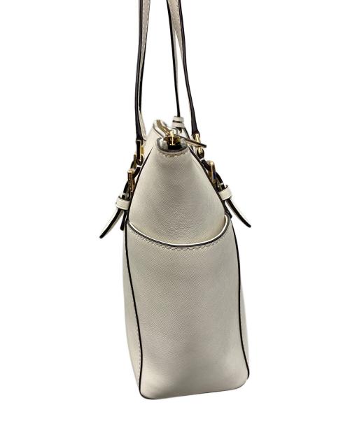MICHAEL KORS（マイケルコース）MICHAEL KORS (マイケルコース) トートバッグ ホワイトの古着・服飾アイテム